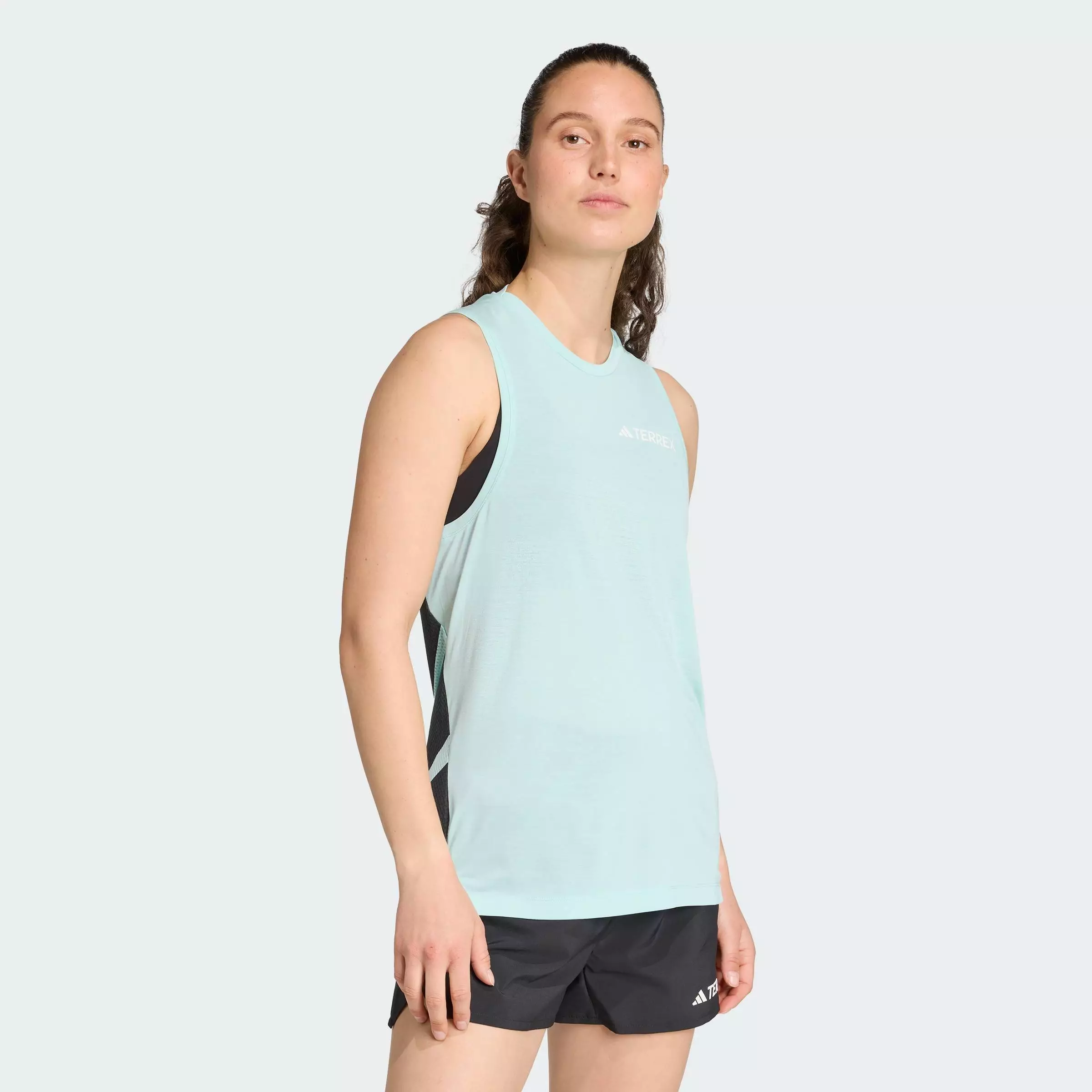 Hiking Terrex Xperior Climacool+ Tank Top Women Turquoise JN3896