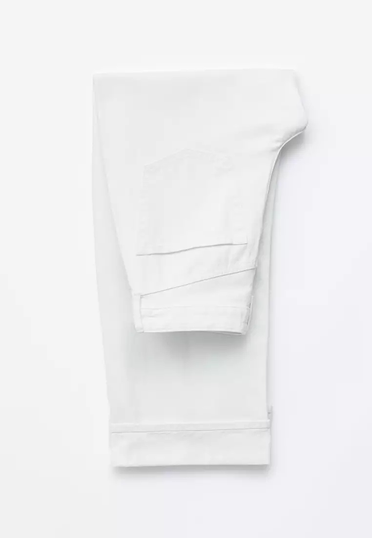 桶形褲腳牛仔褲