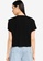 G2000 black Loose Tee with Shoulder Pleat Detail C5C10AAE3194E0GS_2