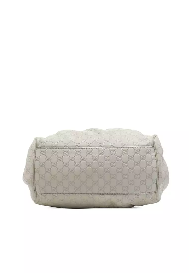 Pre-Loved Gucci Guccissima Sukey Satchel