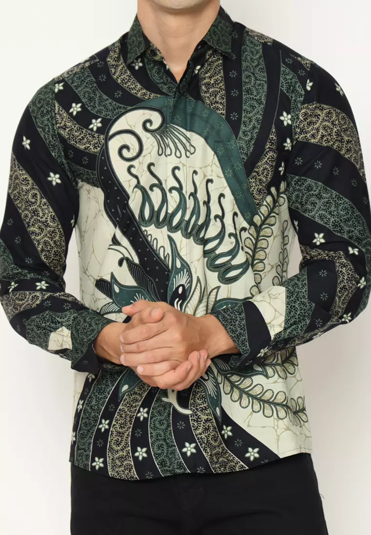 AKSA BATIK KEMEJA PANJANG FURING HARISH HYUNA