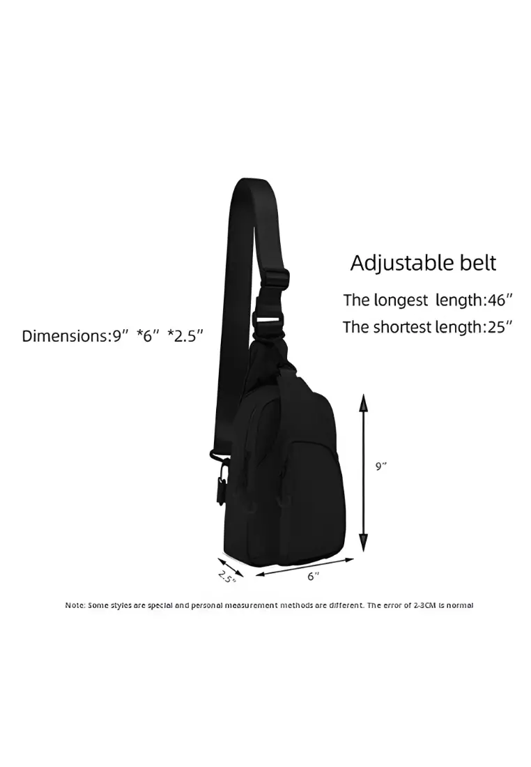 New Unisex Multifunctional Waist Bag - Suitable for Outdoor Travel, Single Shoulder Crossbody Design
