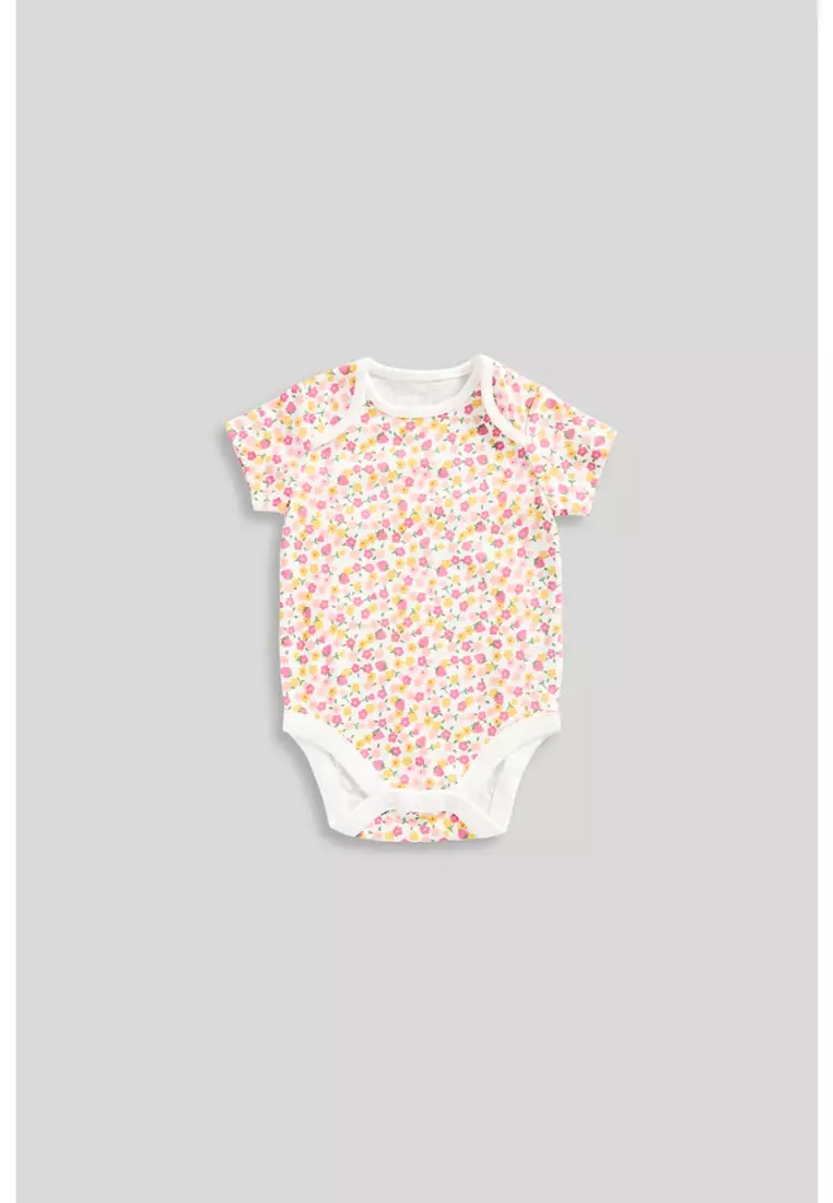 Tulip Short-Sleeved Bodysuits - 5 Pack