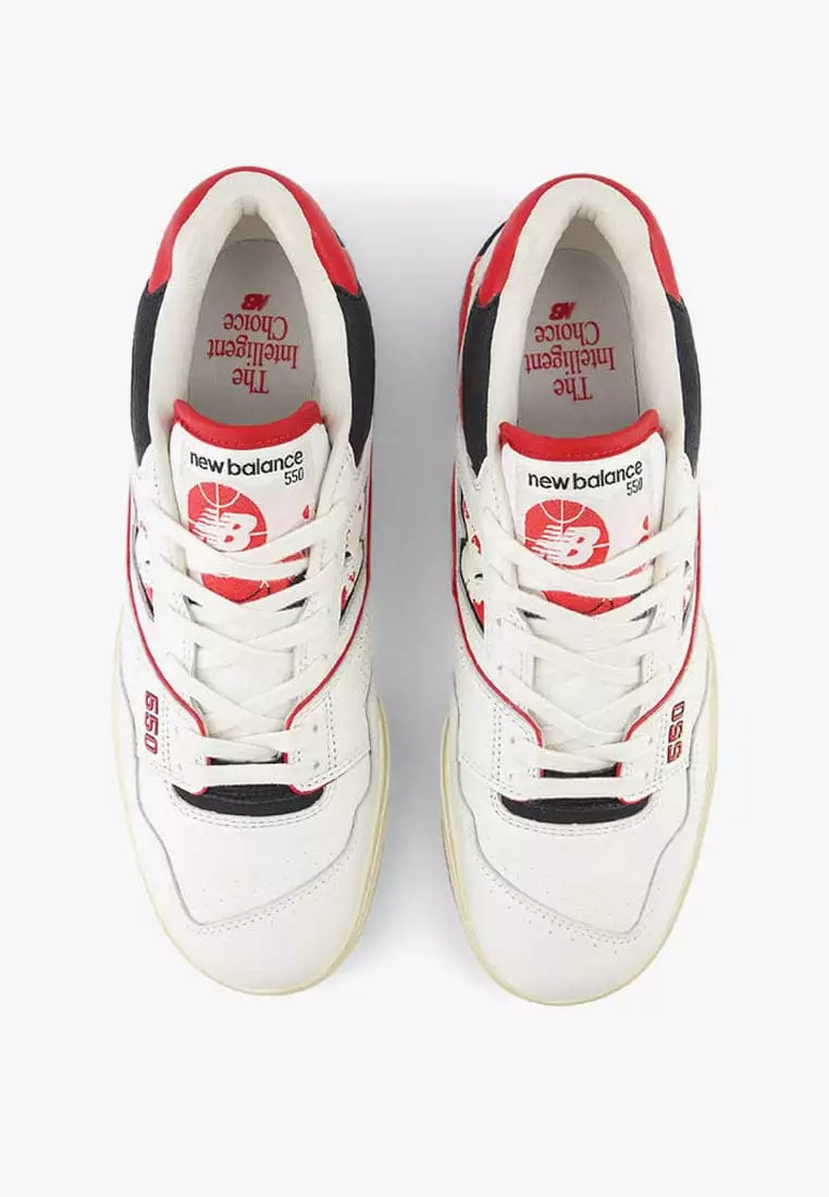 Buy New Balance New Balance BB550 Men's Sneakers Shoes - White/Red 2024 ...