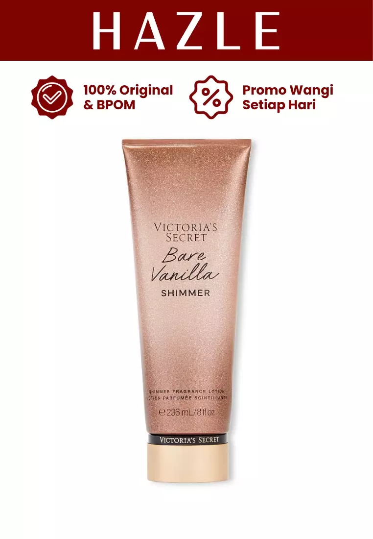 Victoria Secret Body Lotion Bare Vanilla Shimmer Woman Fragrance 236 ml