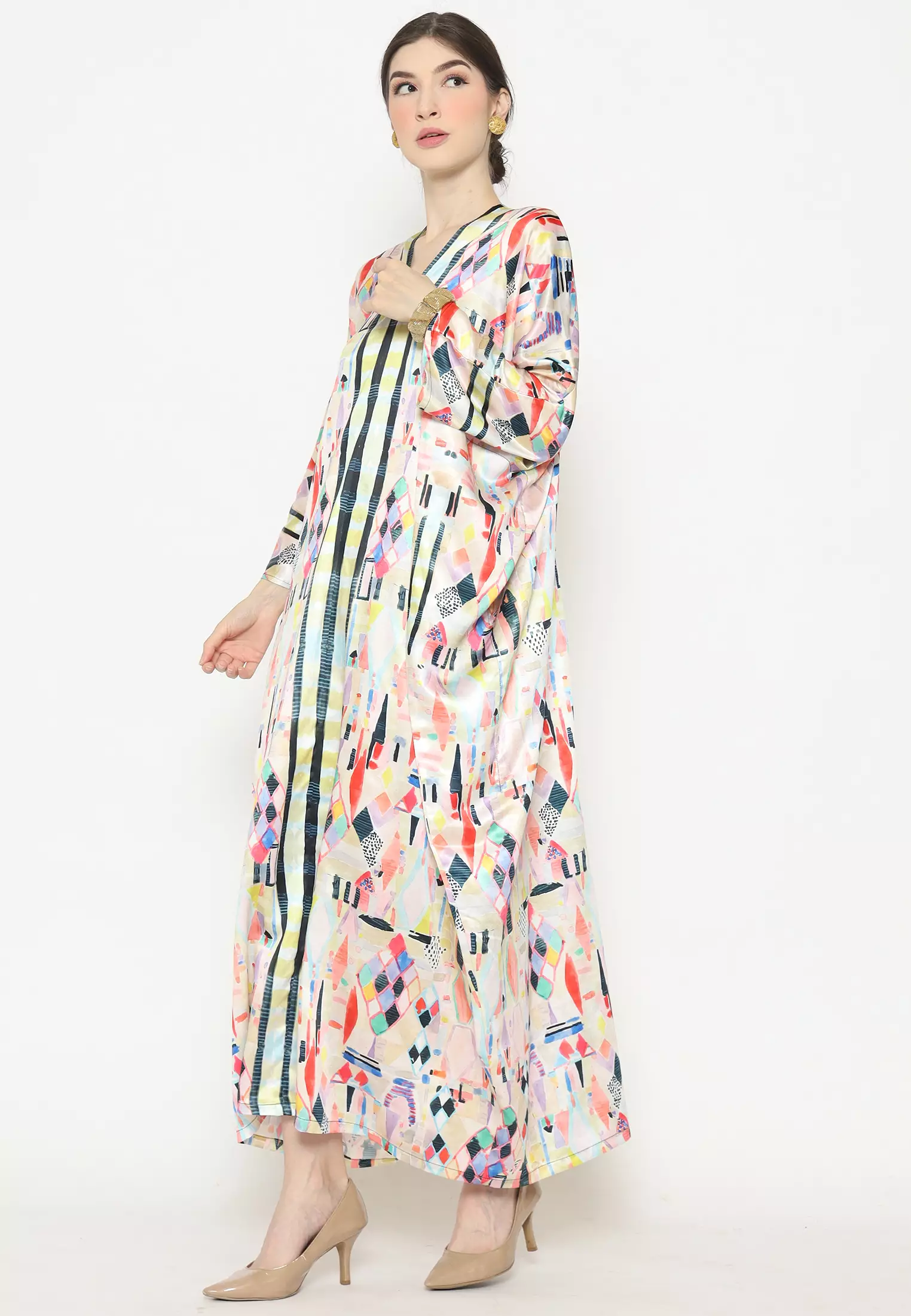 Kanzi Long Sleeve Kaftan