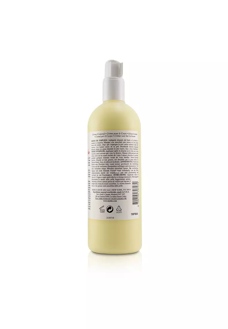 Kiehl's - Creme De Corps Body Moisturizer With Pump 500ml/16.9oz