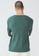 Cotton On green Textured Long Sleeve T-Shirt 4F168AAE0D94D3GS_2