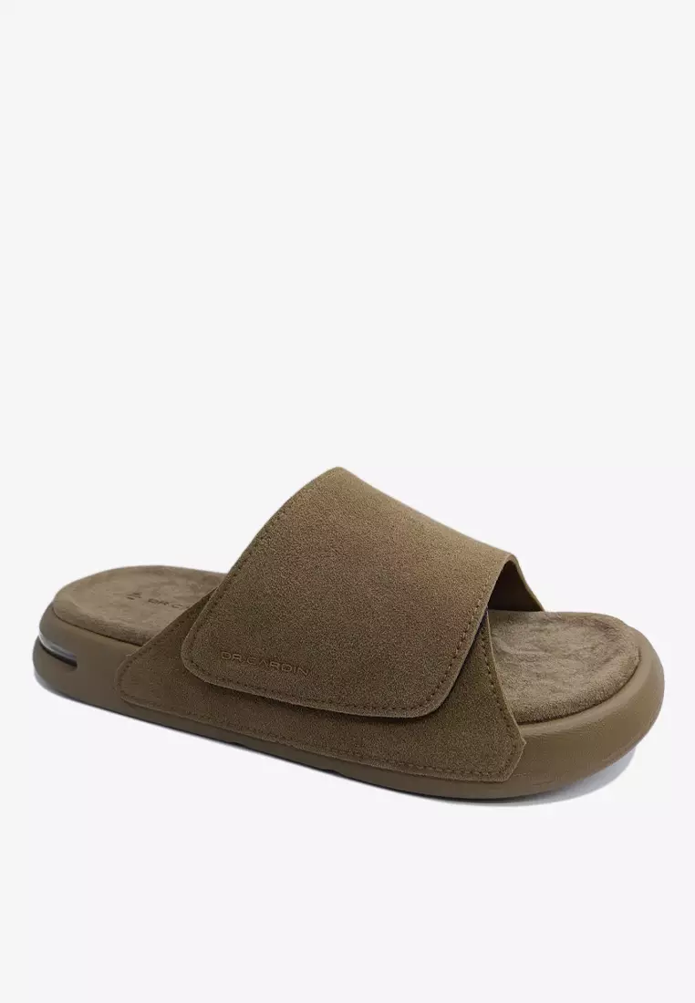 Dr Cardin Men Cove Air Suede Comfort Sandals with Adjustable Strap D-RLZ-8233