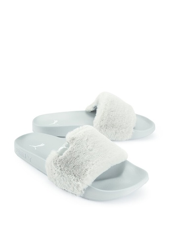 Buy PUMA Leadcat 2.0 Women's Fluffy Slides 2023 Online | ZALORA Singapore