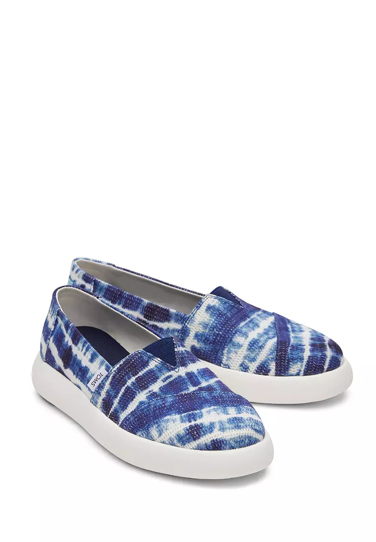 Buy TOMS Slip on Sneakers Alpargata Mallow Women Navy Batik Tie
