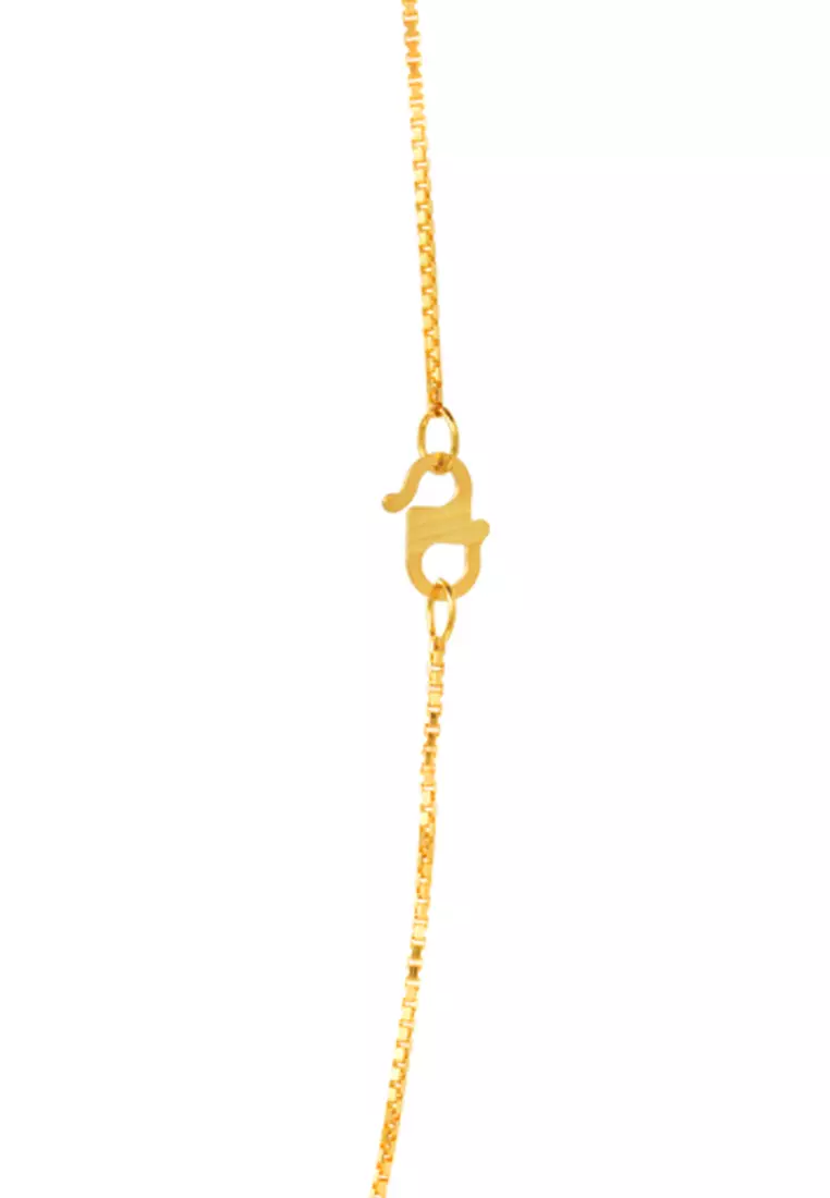TOMEI Beads Necklace, Yellow Gold 916