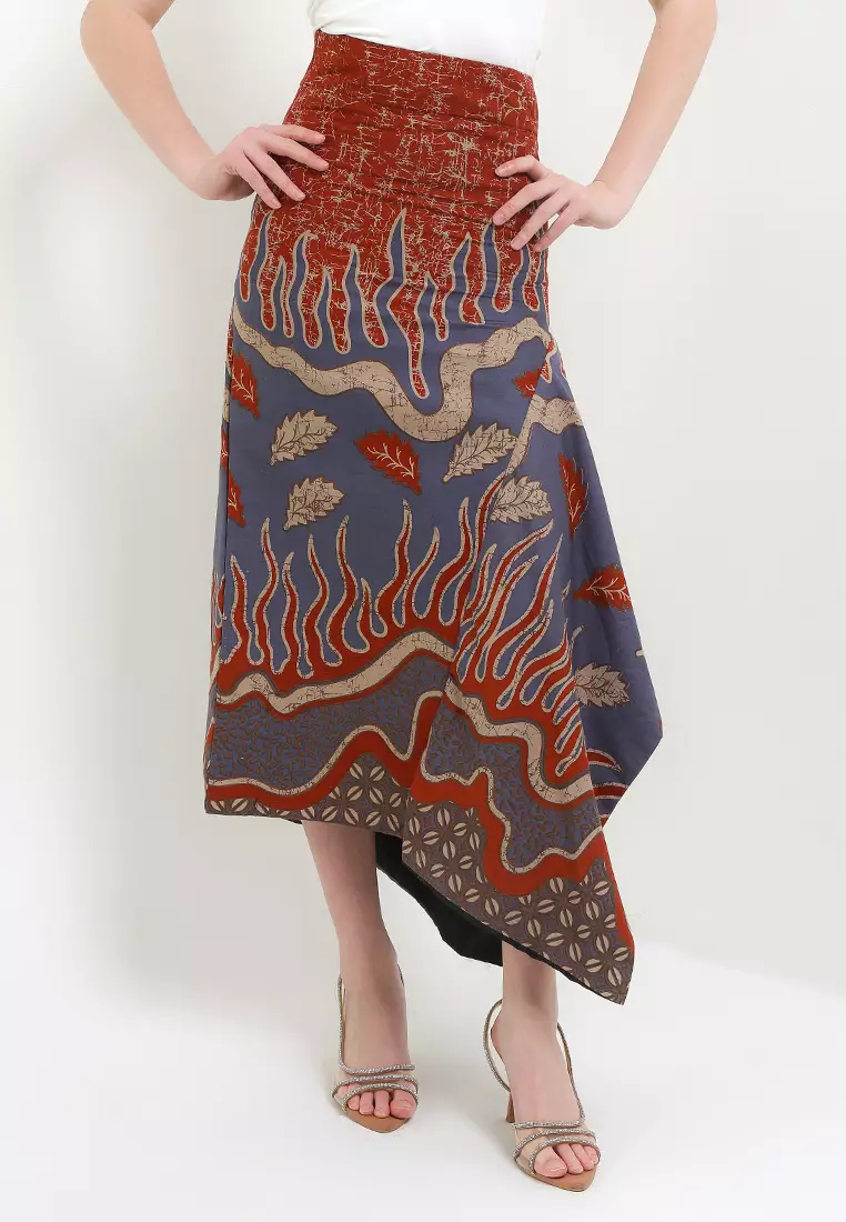 Long Skirt Lanvin Asymmetris+Lining