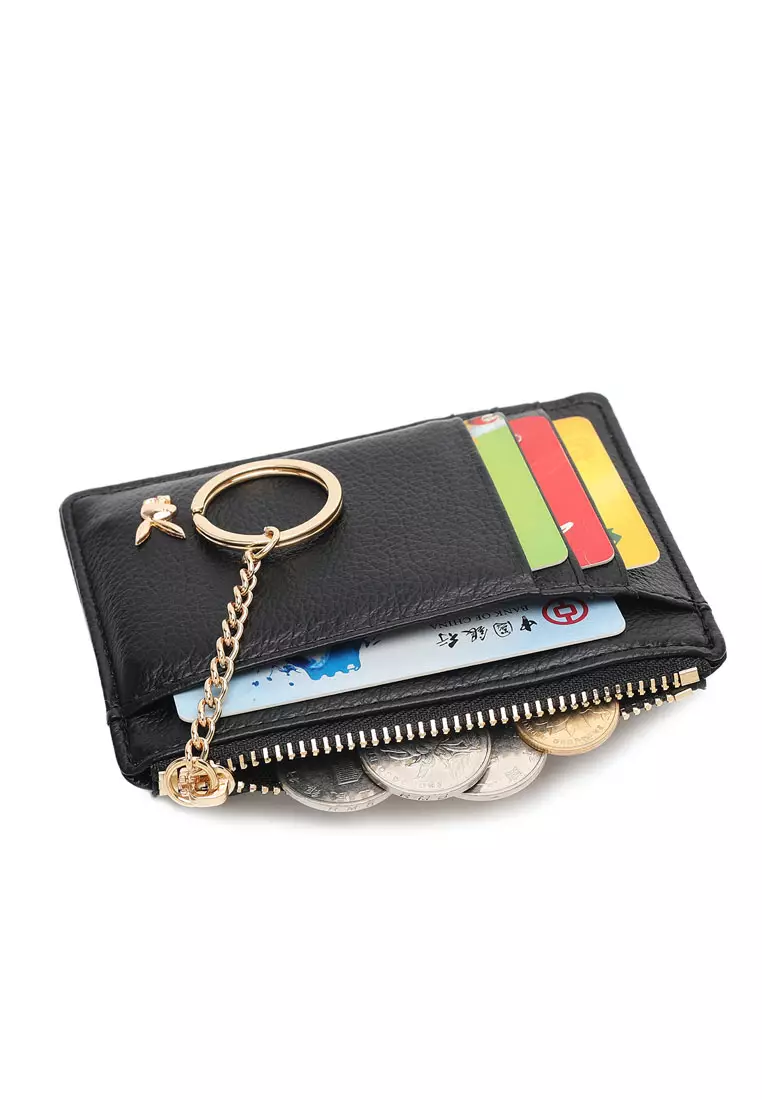 Card Holder With Coin Compartment / Card Case