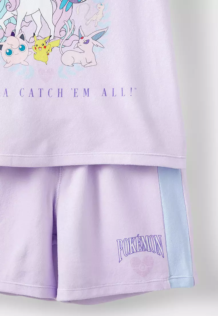 Darcey Short Sleeve Pyjama Set Licensed