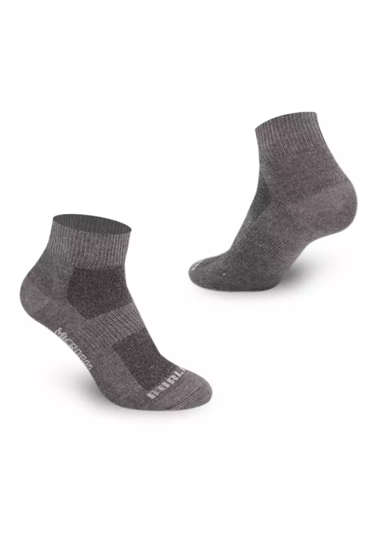 Microban Ladies’ Cotton Lite Thin Casual Ankle Socks 3 pairs in a pack VLCKG18