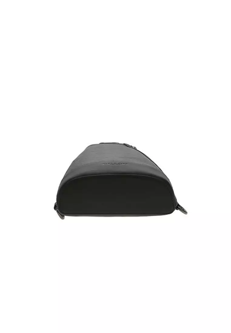 Men's Chest Bag Charcoal in Black CY801