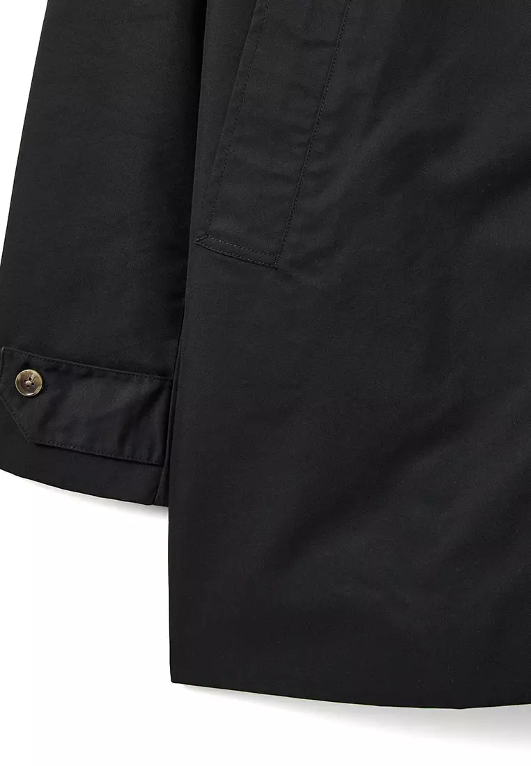 MENS BLACK WHITEHOUSE MAC WITH CHECK DETAILS