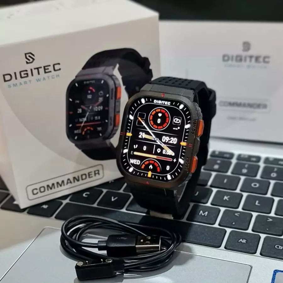 Digitec Commander Karet Hitam Cowok