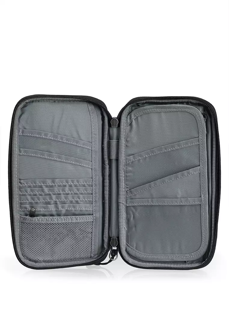 Travel Zip-Up Passport Pouch