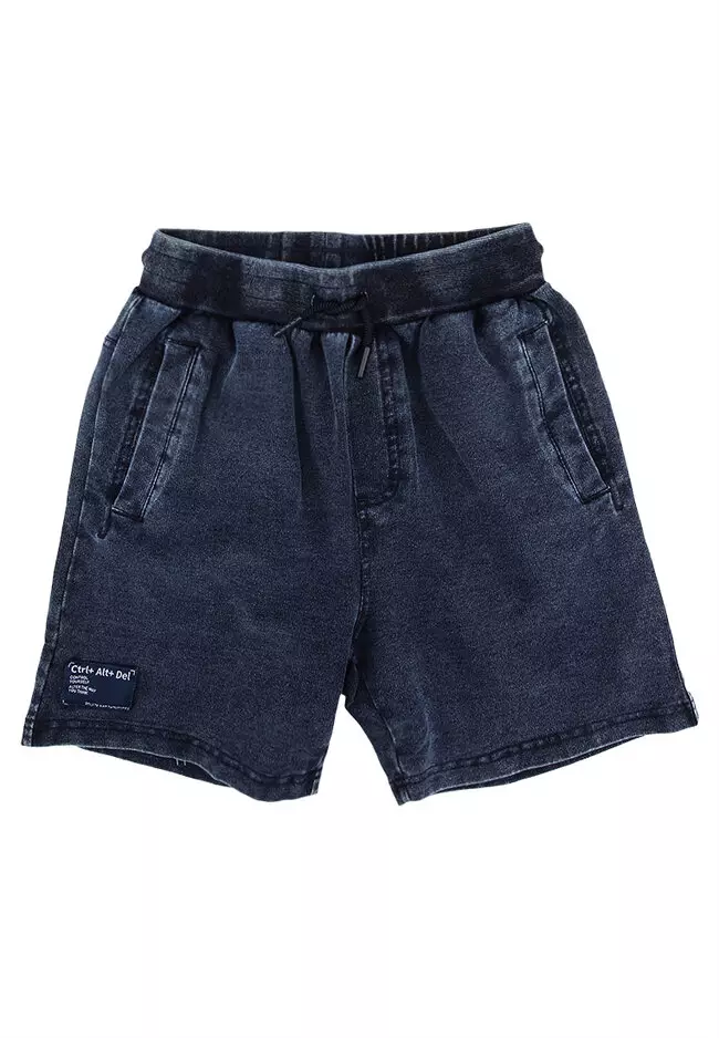 Pull on sale bermuda jean shorts