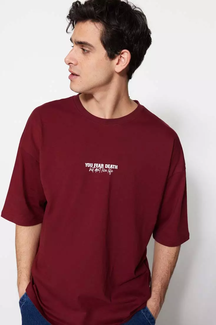 red t shirt mens