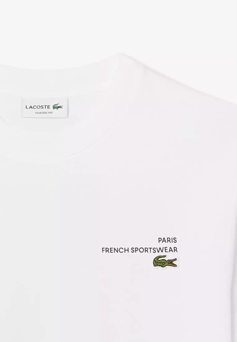 Print Motif Jersey T-shirt