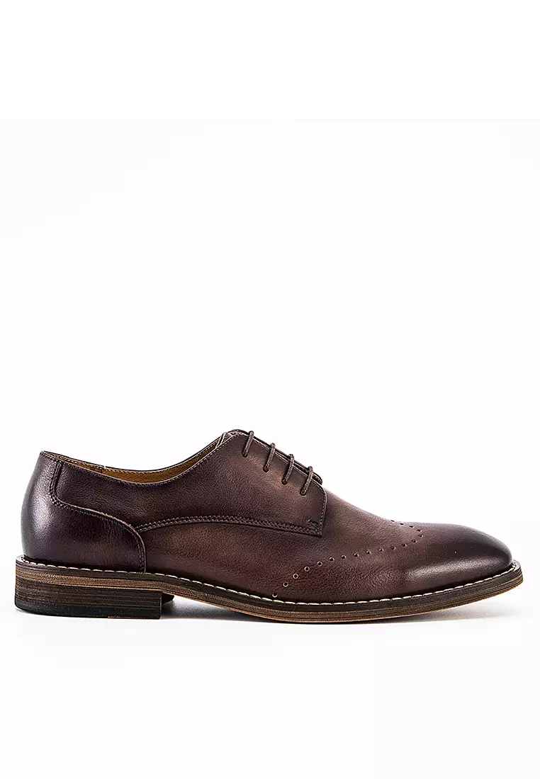 Discount on Twenty Eight Shoes  shoes - SKU: Vintage Leather Derby Shoes 016-5