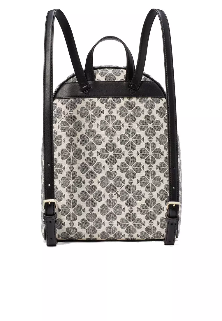 Kate spade black floral backpack store