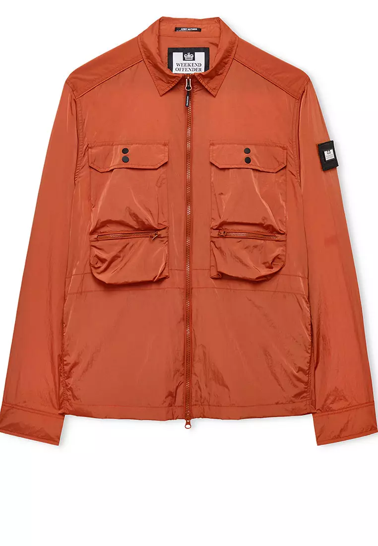 MENS SUNSET SHIELDS DOUBLE CHEST POCKET OVERSHIRT