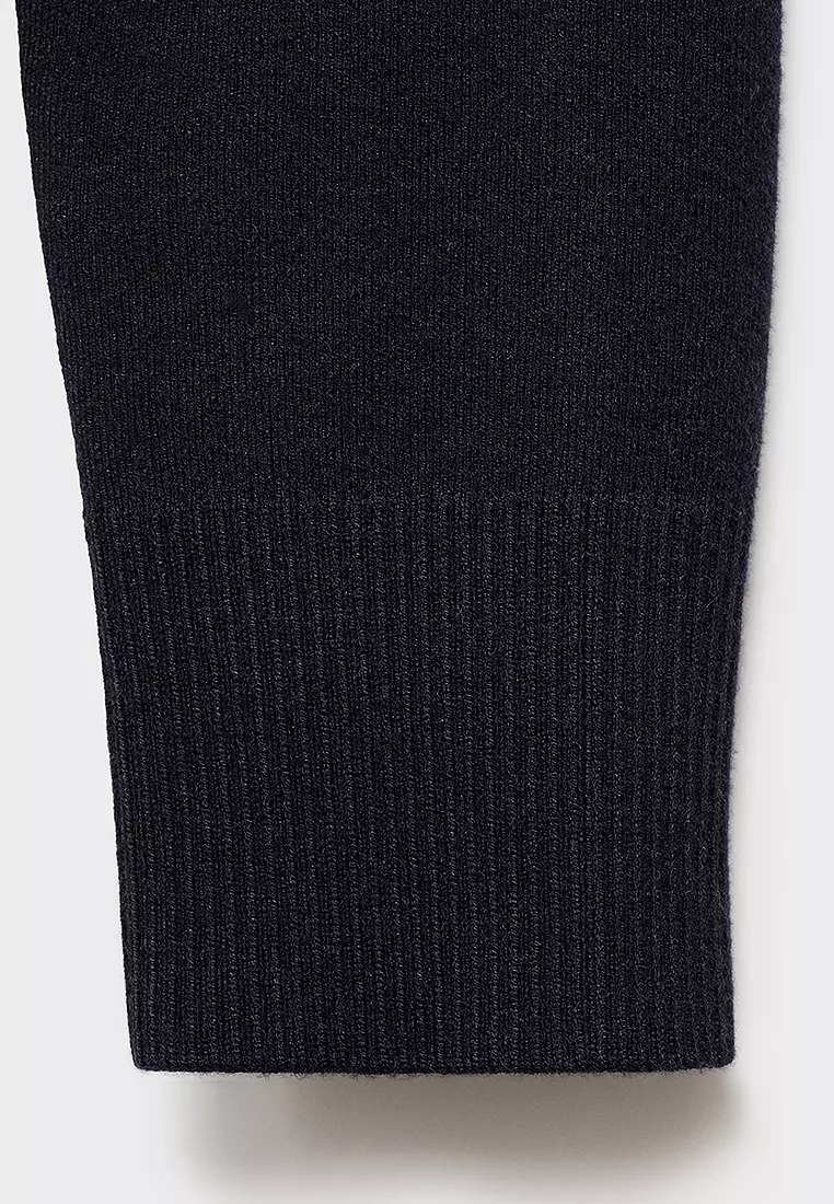 Button Crossover Cardigan