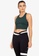 ZALORA ACTIVE green Cut Out Crop Tank Top A7AE0AA796B9F2GS_1