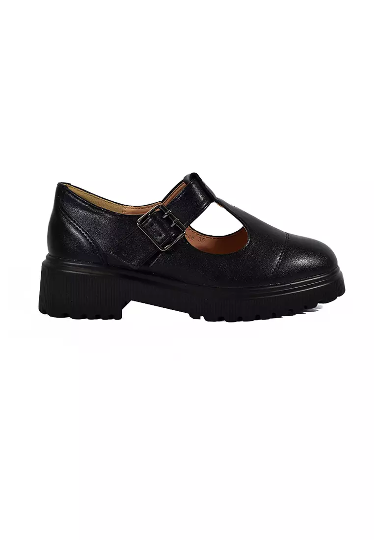 Discount on Mario D' boro Runway  shoes - SKU: Women's Korean Flats Shoes LX 26046 Black C56