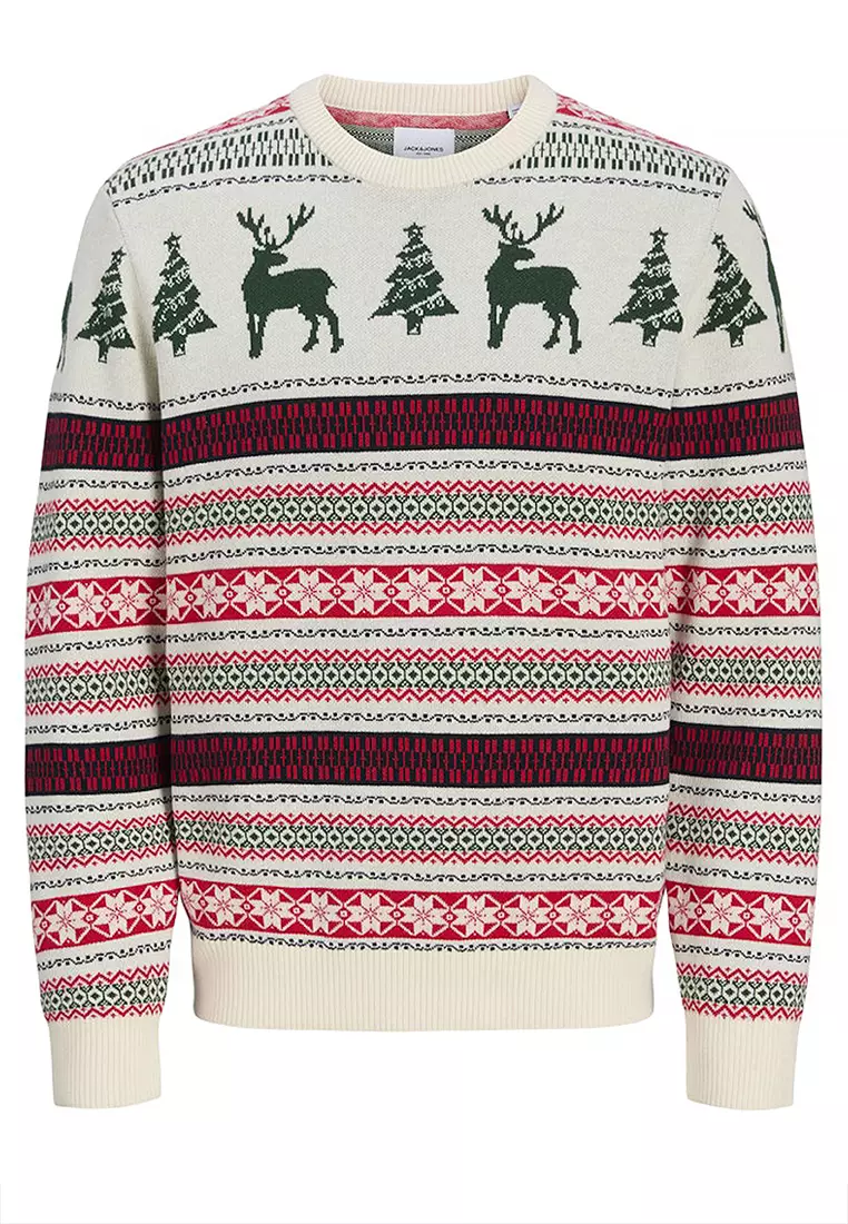 Christmas Knit Crew Neck Sweater