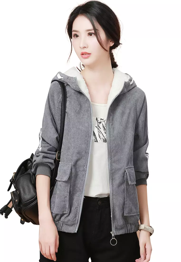 Girls gray outlet jacket