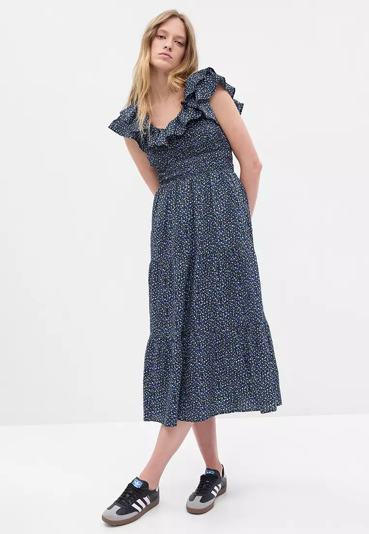 Gap gingham dress sale