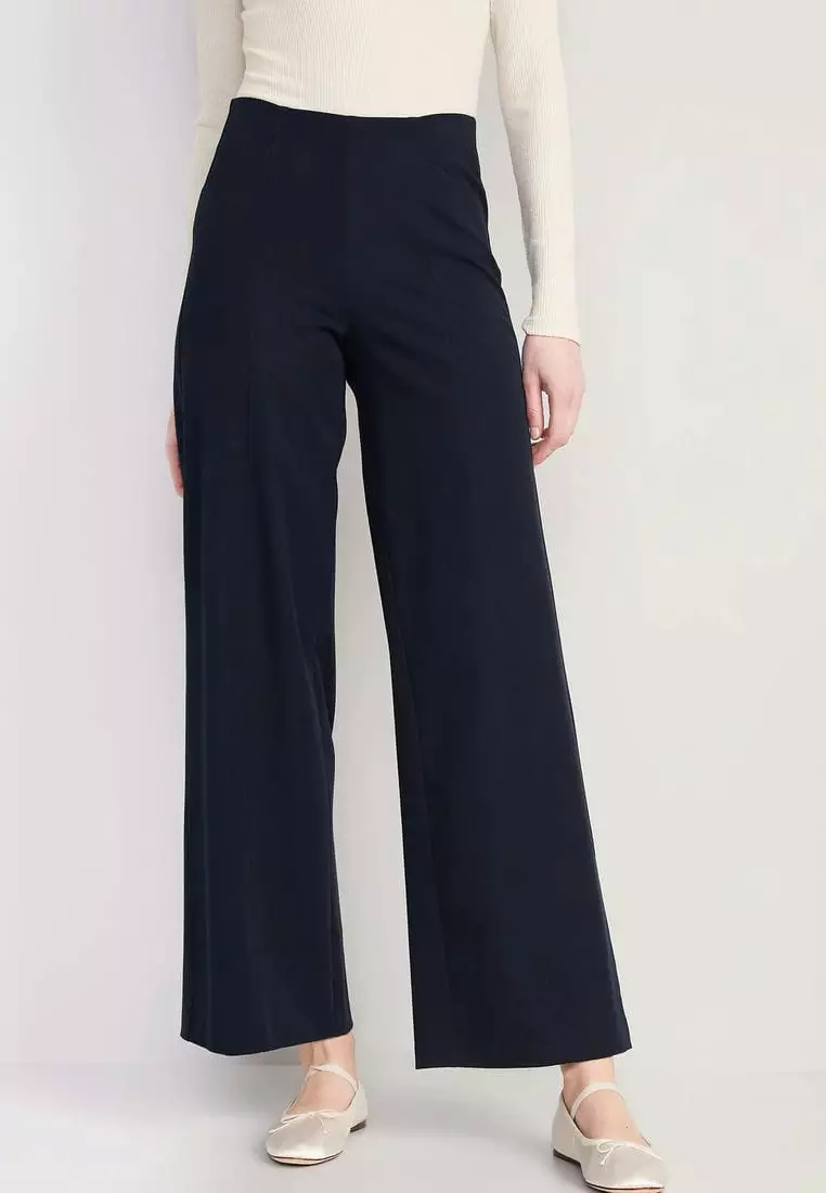 Buy Old Navy High-Waisted Pull-On Pixie Wide-Leg Pants 2024 Online