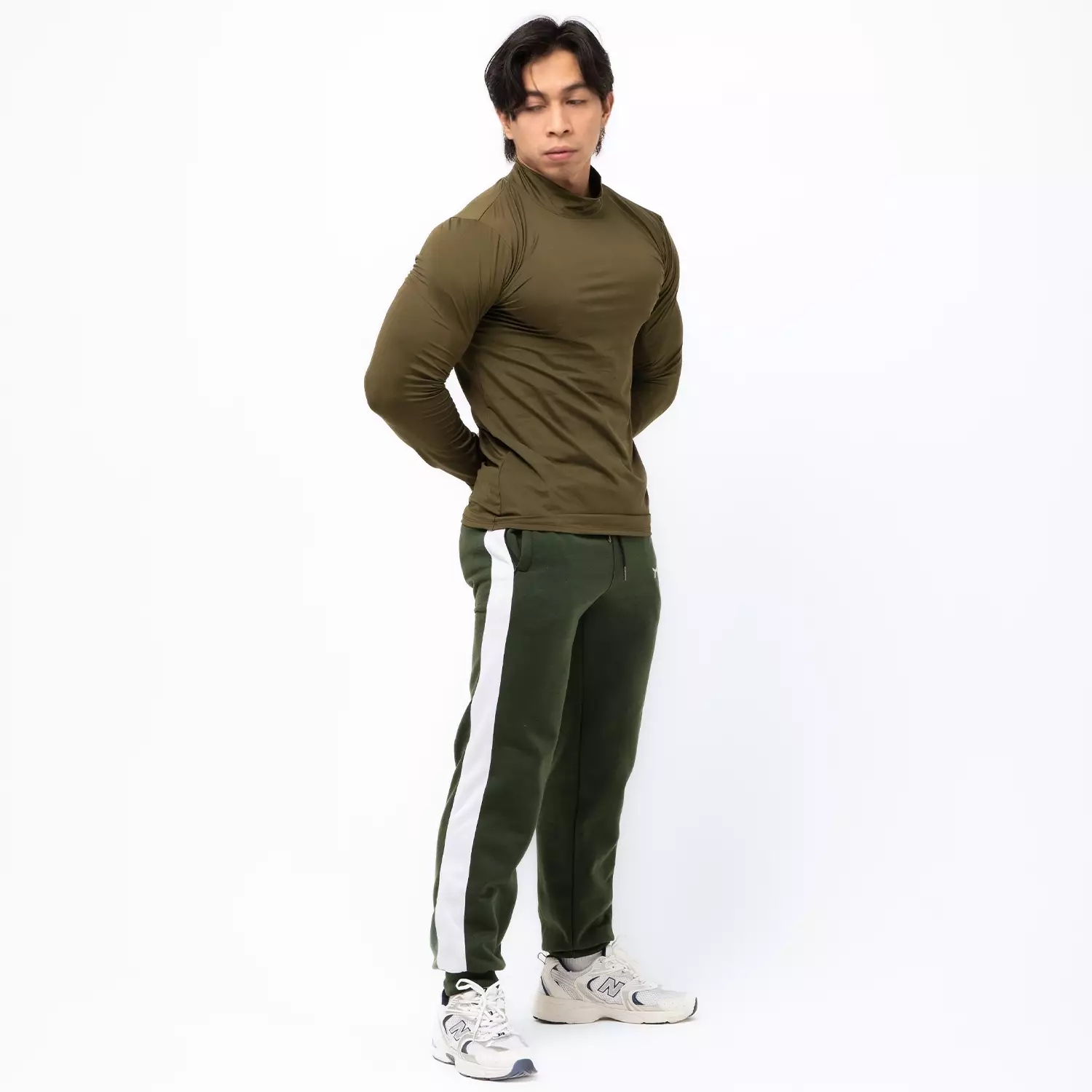 Baselayer Turtleneck Long Sleeves Army Green