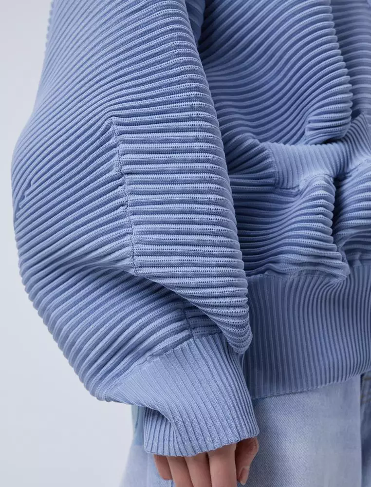 Mid-Length Cardigan Sweater