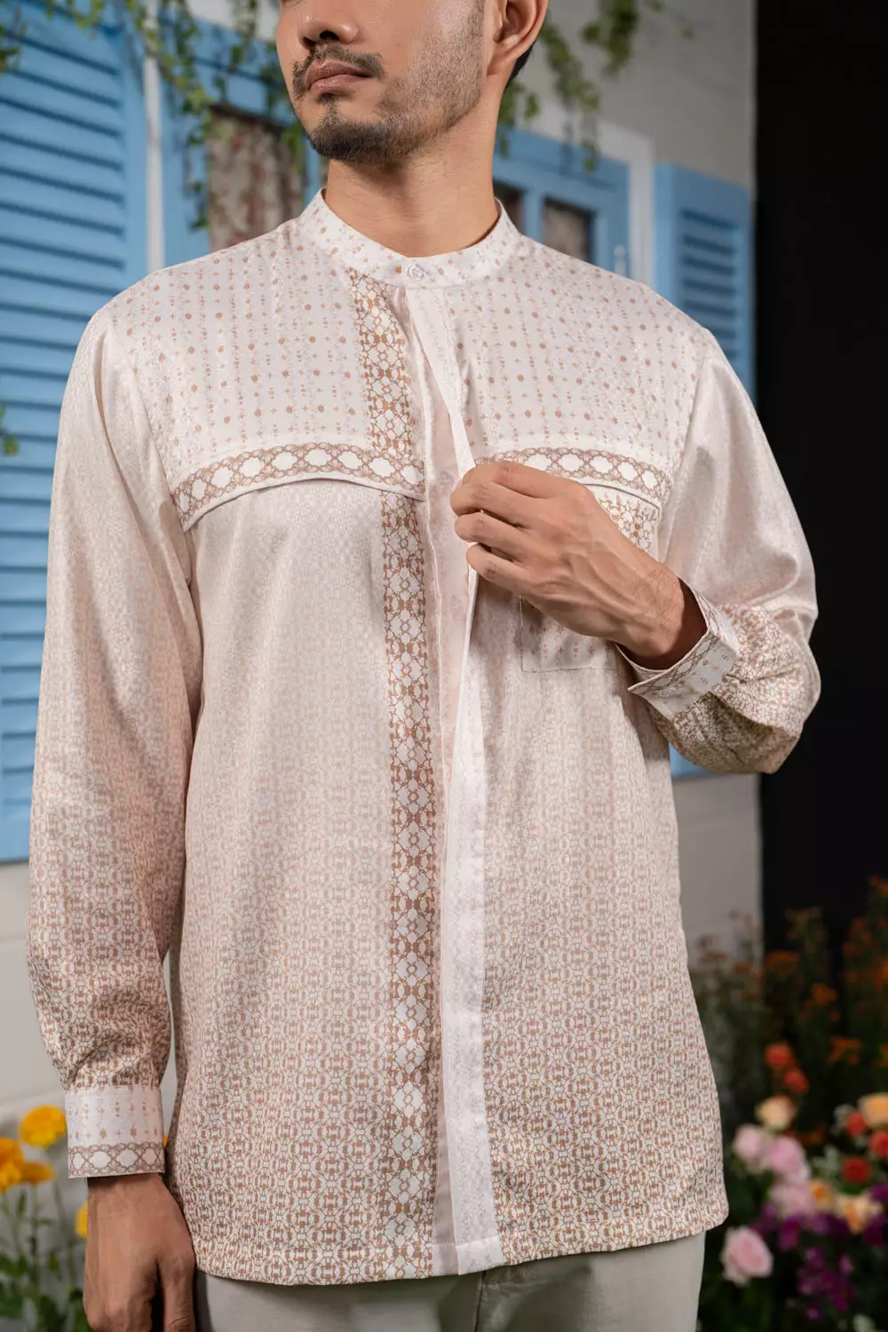 Klamby - Amertha Long Shirt Men Damara