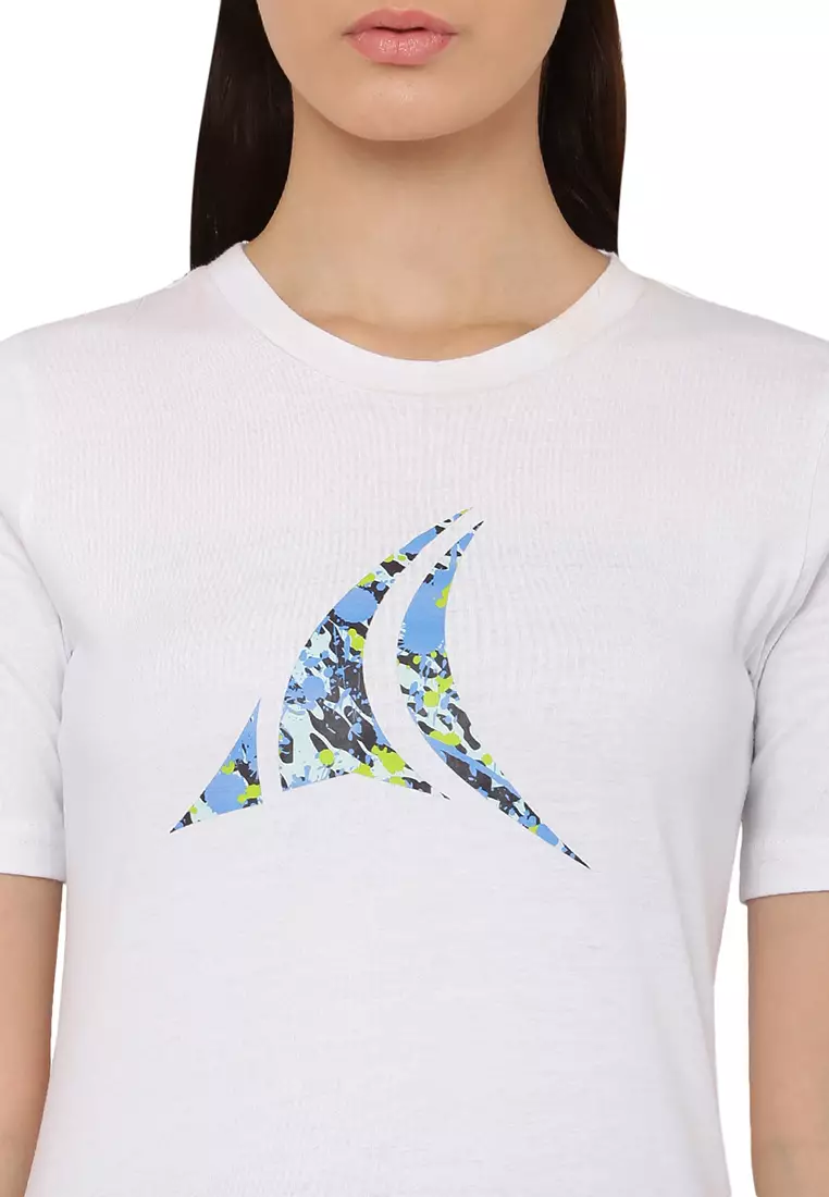 Women's Training/Gym Basic White Tee