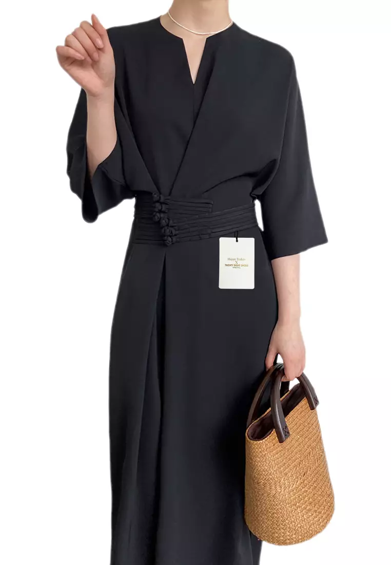 Twenty Eight Shoes Ethnic Style Button Up Dress YX3030
