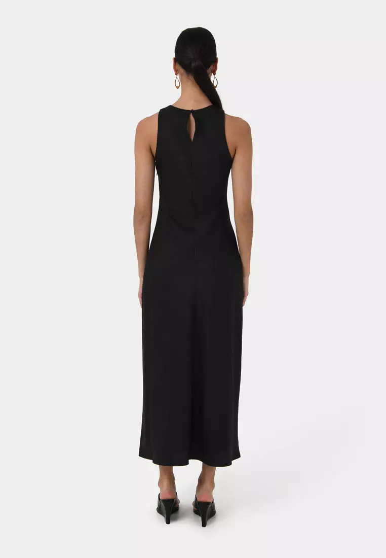 Aiya Bias Midi Dress