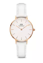 Buy Daniel Wellington Petite Bondi 28mm Watch Leather strap Rose