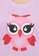 Clovia pink Clovia Owl Print Short Nightdress in Lilac - 100% Cotton 54257AAA841A13GS_6