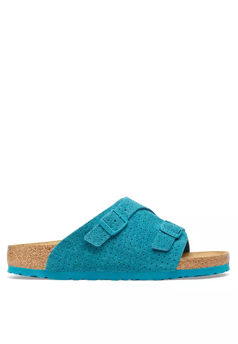 Discount on Birkenstock  shoes - SKU: Zürich Suede Embossed