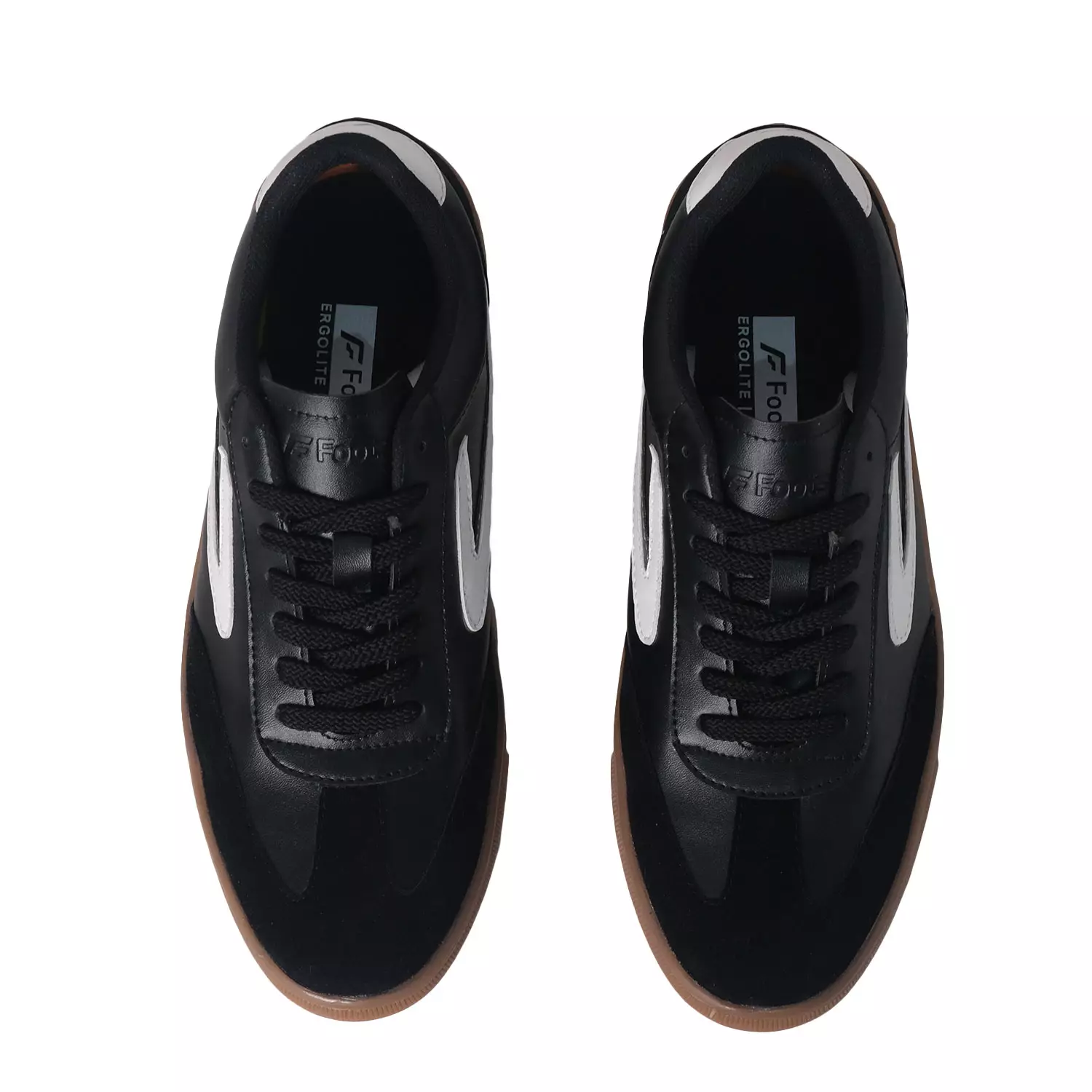 Footstep Footwear Sepatu Pria Sneakers - Orbito Black Original Shoes