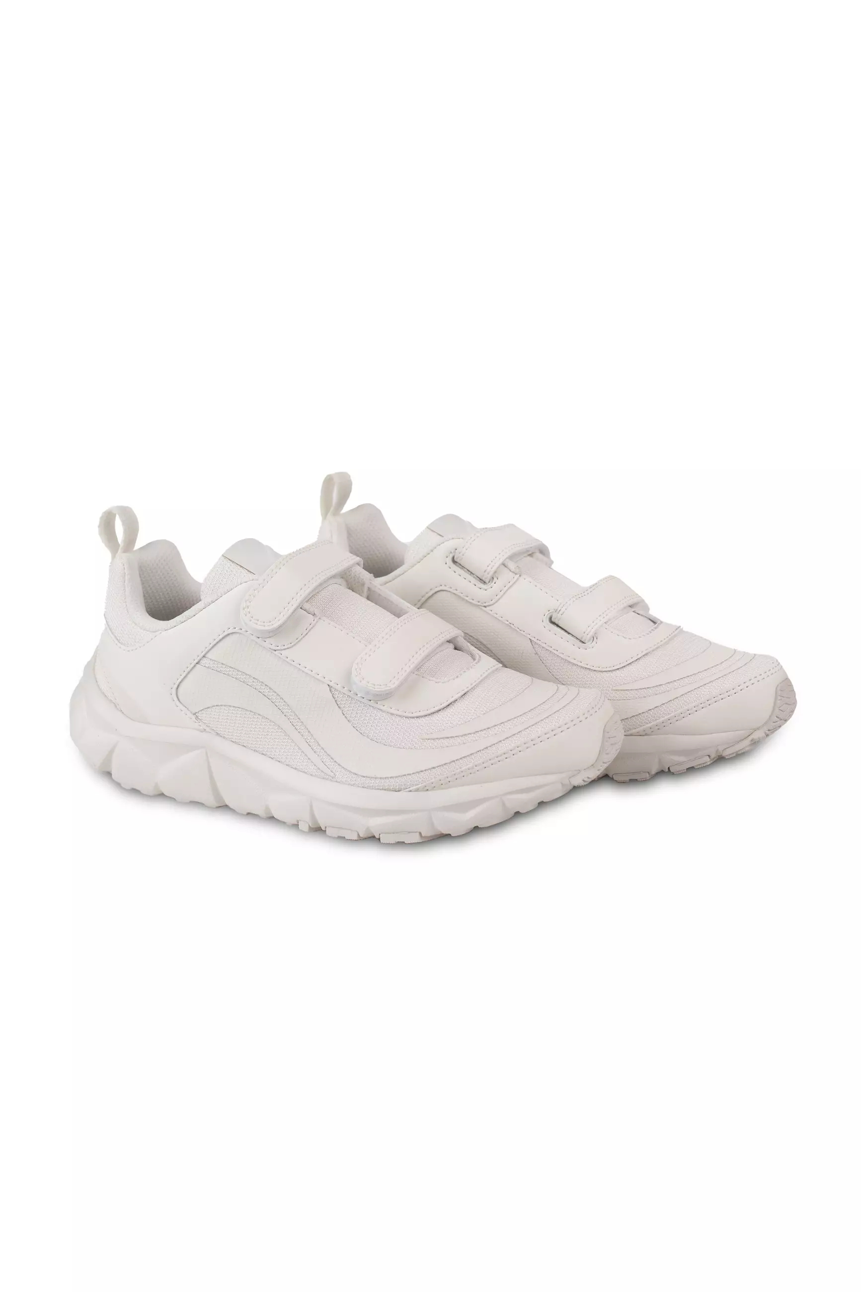 BOLD & KO BK Velocity TurboX  99 Series Phantom Triple Off White Sneakers | Sepatu Anak | Sneakers Anak | Sepatu Sekolah