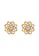 TOMEI gold TOMEI Suria Sempurna Earrings, Yellow Gold 916 (9Q-YG1272E-2C) (4.79g) 7E52CAC40E0687GS_1