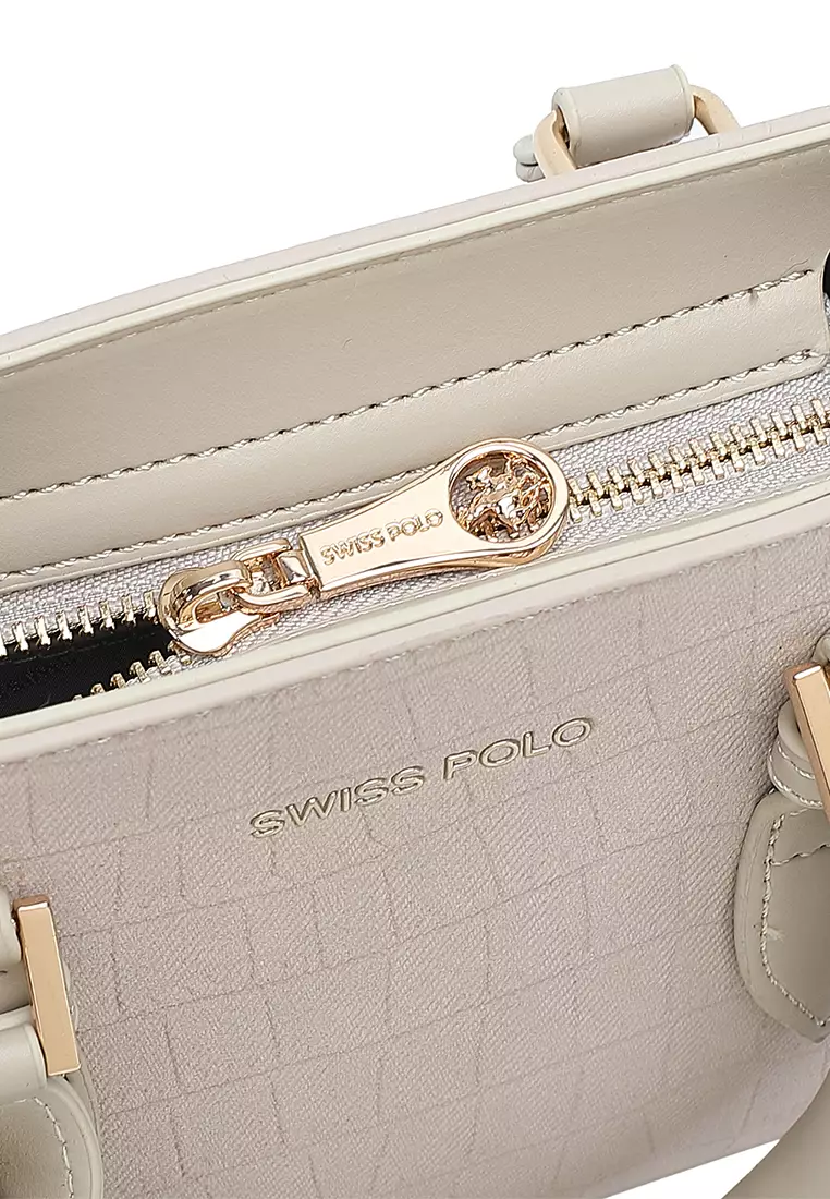 Women's Top Handle Bag / Sling Bag / Crossbody Bag (手拿袋 / 斜孭袋) - 米黃色